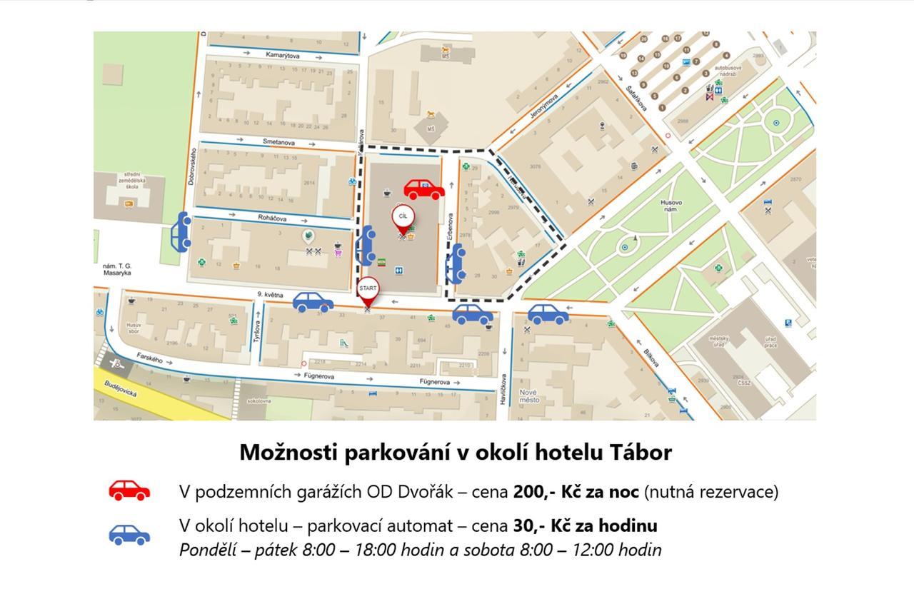 Hotel Tábor Exteriör bild
